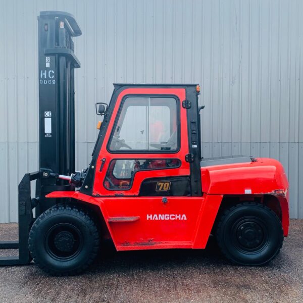 New HANGCHA CPCD70 DIESEL FORKLIFT 7000KGS (#1008) in Stock