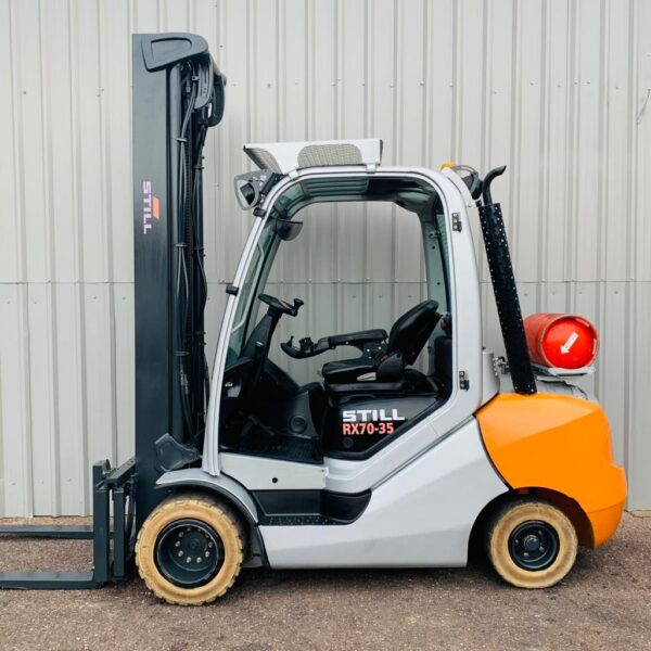 STILL RX70-35T. USED GAS FORKLIFT (#3066)