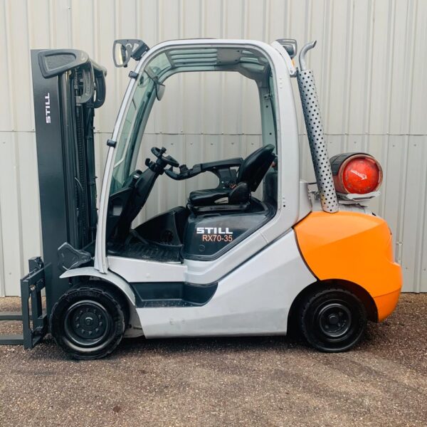 STILL RX70-35T. USED GAS FORKLIFT (#3151)