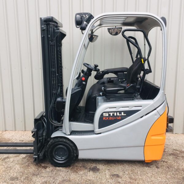 STILL RX20-16. USED 3 WHEEL ELECTRIC FORKLIFT. (#3430)