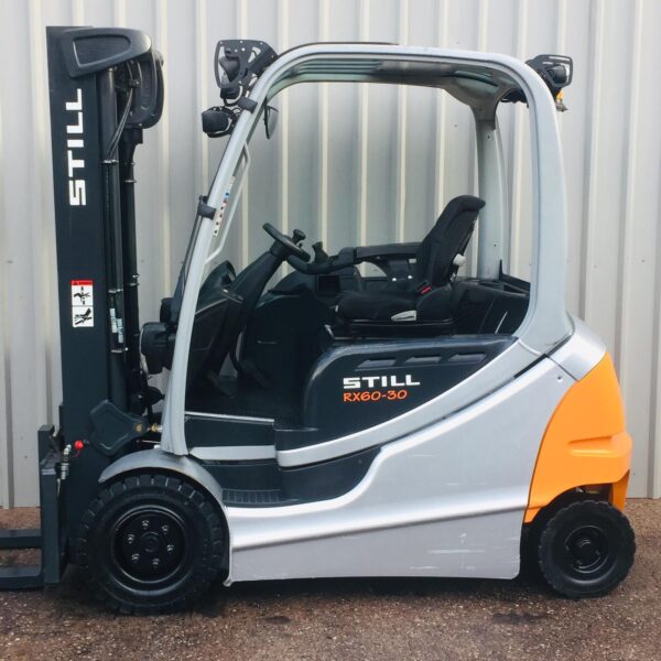 STILL RX60-30L USED 4 WHEEL ELECTRIC FORKLIFT (#3444) THIS IS NOW SOLD