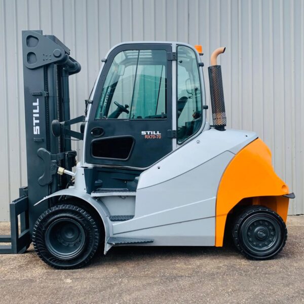 STILL RX70-70 DIESEL FORKLIFT - FULL STEEL CAB -7000Kgs (#3572)