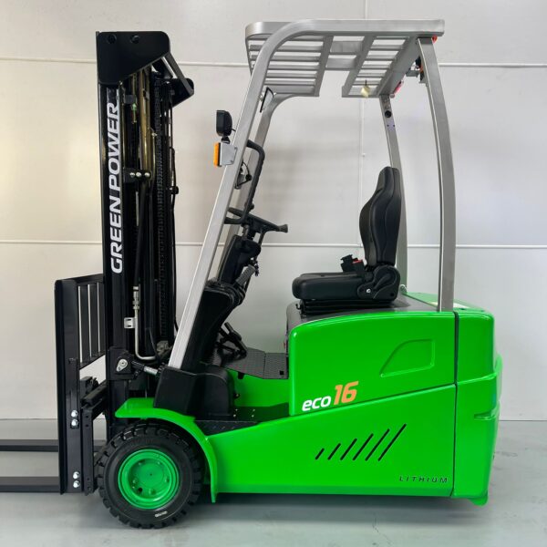 GREENPOWER ECO 16-3 New Lithium Electric Forklift (#3760) (SD) (S)