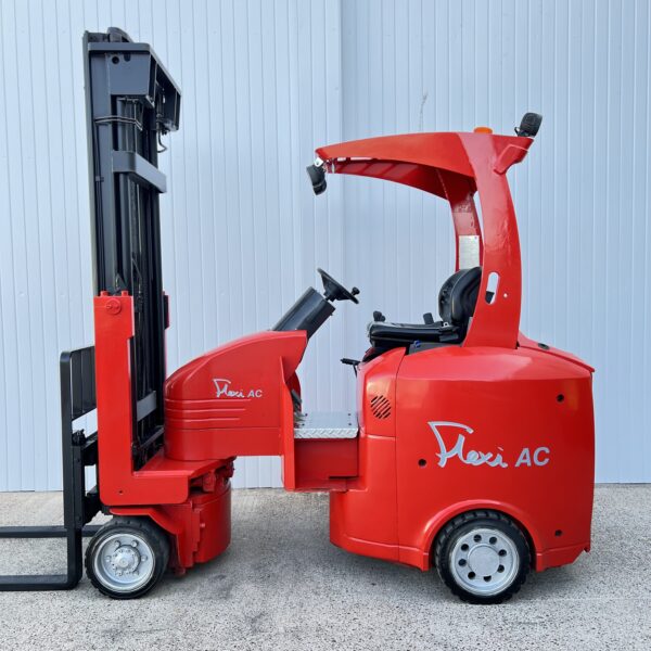 Side view of FLEXI AC1000 USED ARTICULATED FORKLIFT (#tbc3)