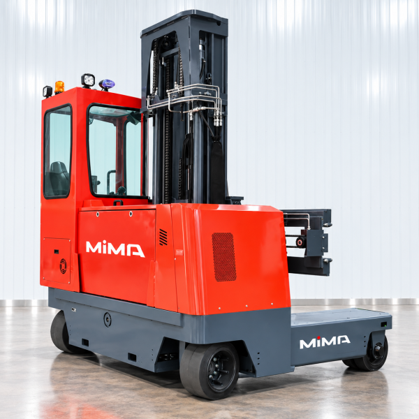 MIMA MQC30 Multi Directional Forklift Lithium | Half Cab | Fork Positioner