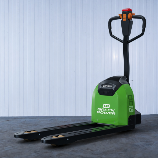 Fully Electric Lithium Pallet truck Greenpower DC18 | Capacity 1800kgs