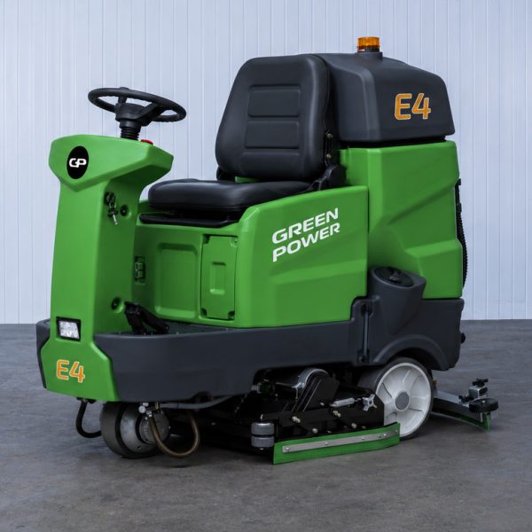 Ride On Floor Scrubber/Dryer | Greenpower E4 | Commercial Cleaning | 120L Tank
