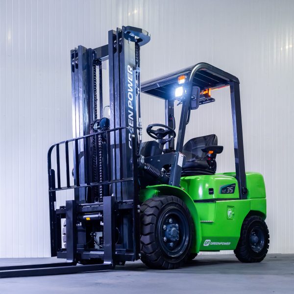 GREENPOWER Eco35 Lithium Electric Forklift Gen2 | 3.3m to 4.7m Lift | Capacity 3500kgs