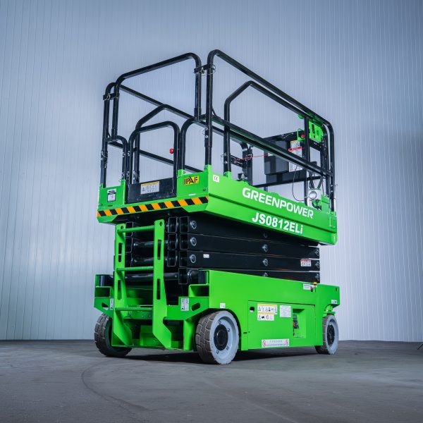 Scissor Lift Self Propelled Aerial working Platform | Greenpower 7M | 7000mm Lift height.