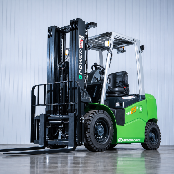 Greenpower Pro25HV High Voltage Lithium Forklift | 4.7m or 6m Lift height | Capacity 2500kgs