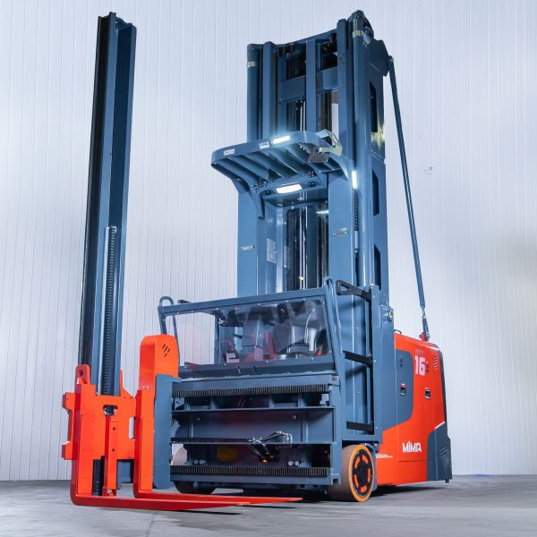 MiMA MCC16 VNA Man-up Turret Truck | 10m Lift |1600Kgs Capacity | Lithium