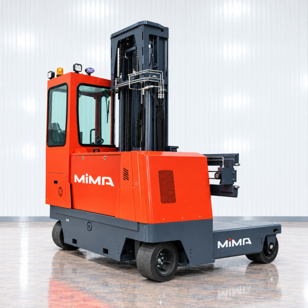 MiMA MQC35 GEN1 Multi Directional Forklift Electric | Half Cab | Fork Positioner