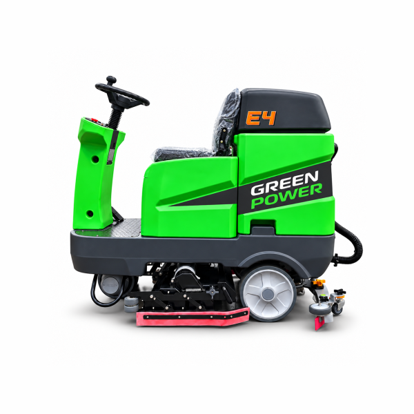 Ride On Floor Scrubber/Dryer | Greenpower E4 | Commercial Cleaning | 120L Tank